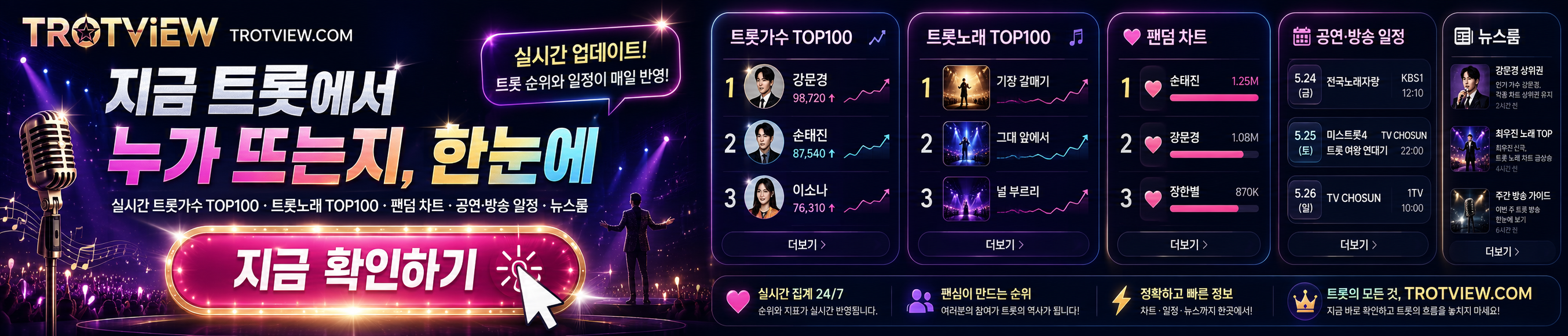 트롯뷰 추천 배너